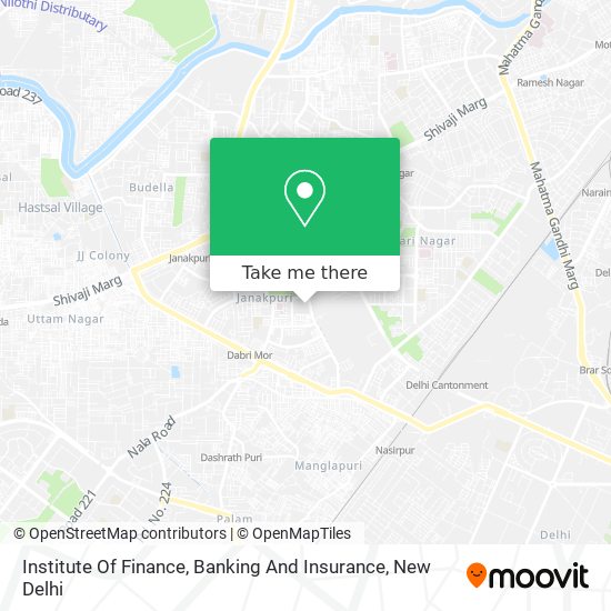 Institute Of Finance, Banking And Insurance map