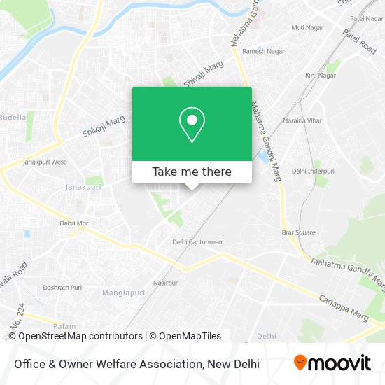 Office & Owner Welfare Association map