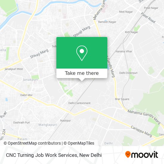 CNC Turning Job Work Services map