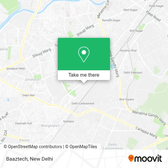 Baaztech map