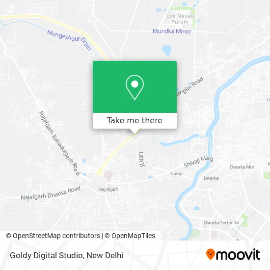 Goldy Digital Studio map