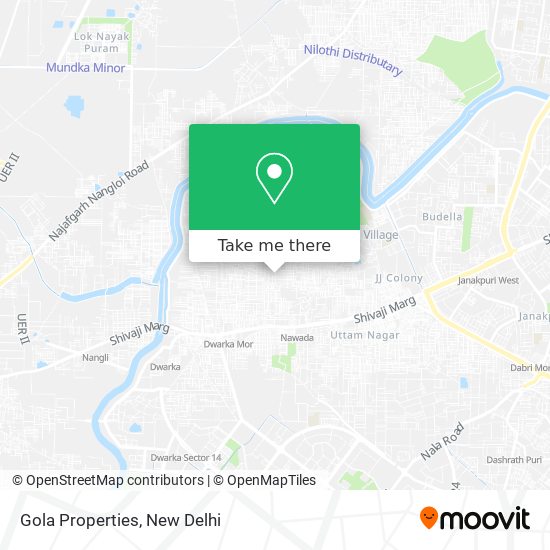 Gola Properties map