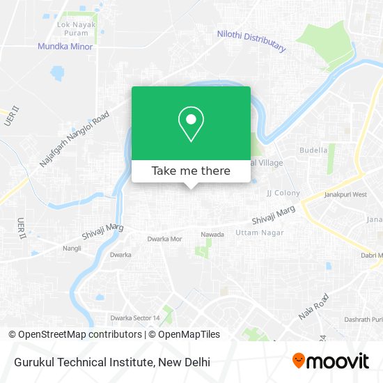 Gurukul Technical Institute map