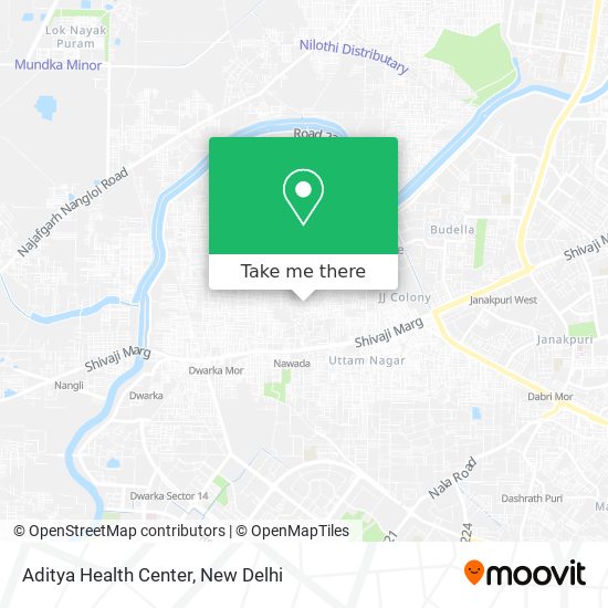 Aditya Health Center map