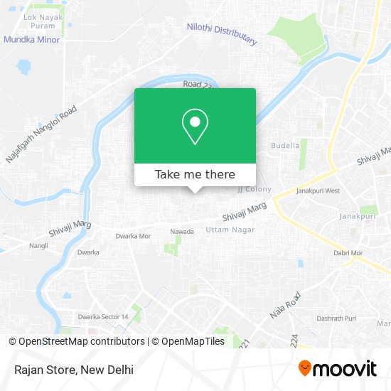 Rajan Store map