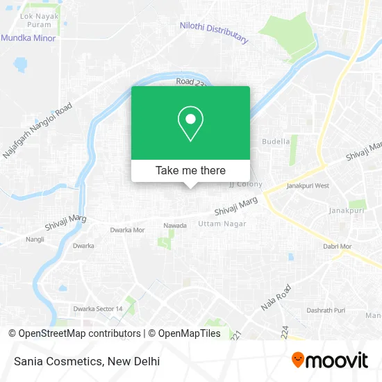 Sania Cosmetics map