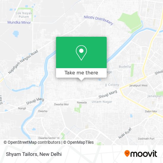 Shyam Tailors map