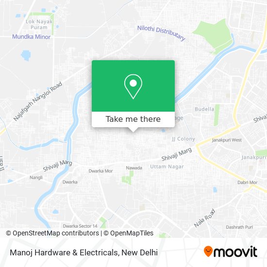 Manoj Hardware & Electricals map