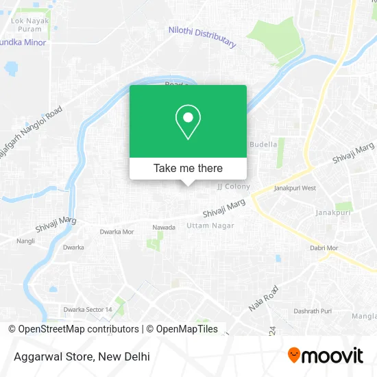 Aggarwal Store map