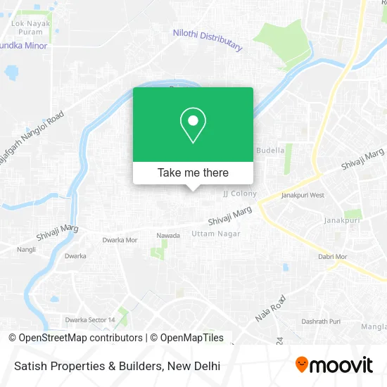 Satish Properties & Builders map