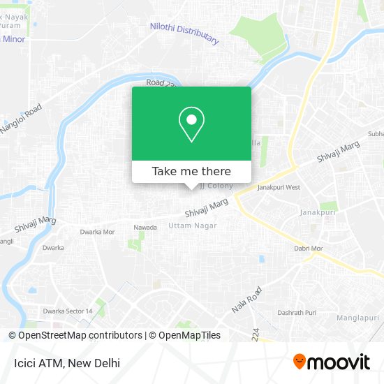 Icici ATM map