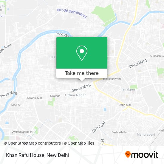 Khan Rafu House map