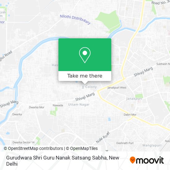 Gurudwara Shri Guru Nanak Satsang Sabha map