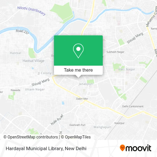 Hardayal Municipal Library map