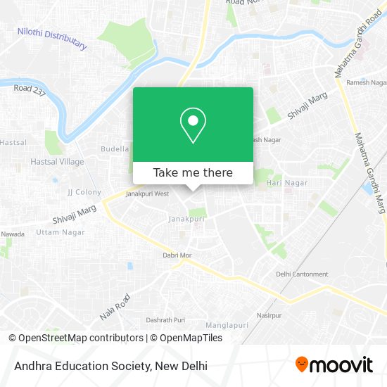 Andhra Education Society map