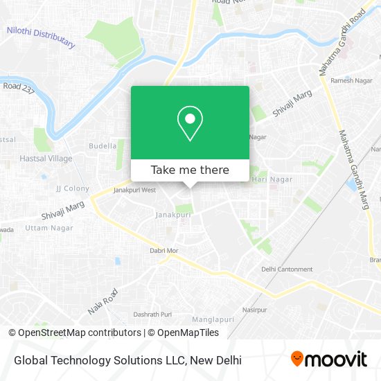 Global Technology Solutions LLC map