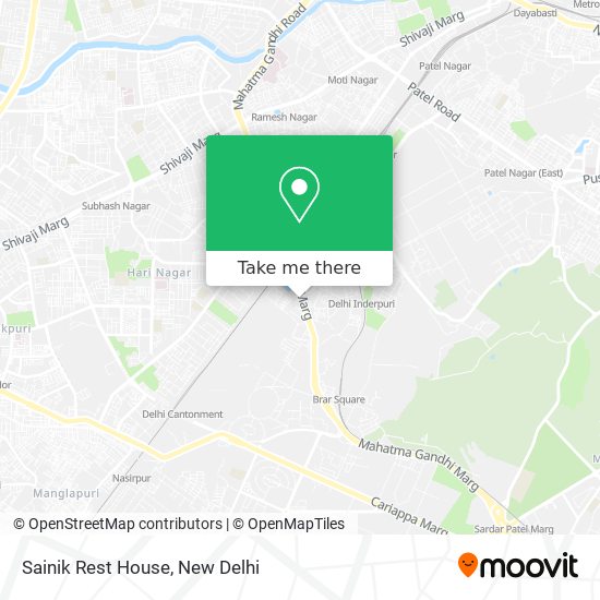 Sainik Rest House map