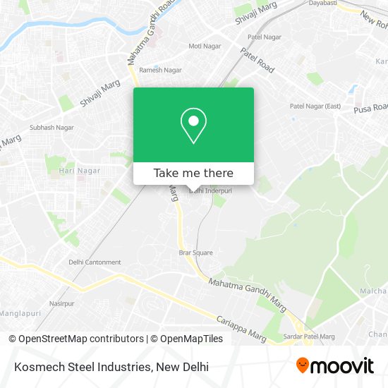 Kosmech Steel Industries map