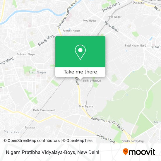 Nigam Pratibha Vidyalaya-Boys map