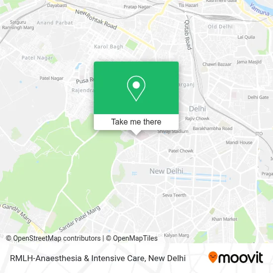 RMLH-ANAESTHESIA & INTENSIVE CARE map