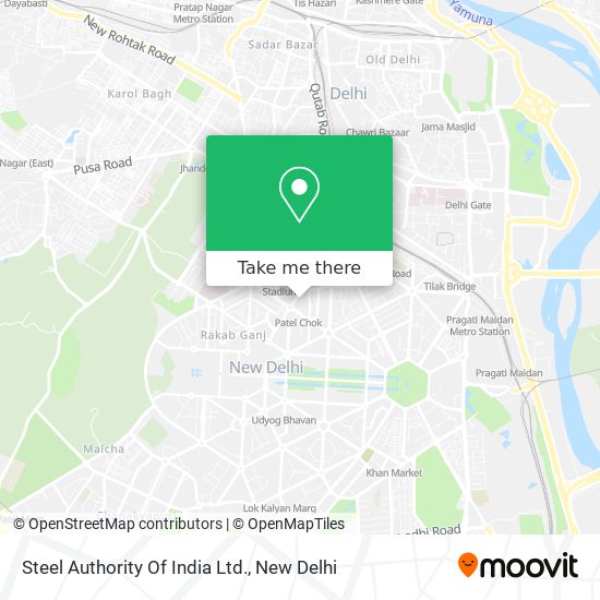 Steel Authority Of India Ltd. map