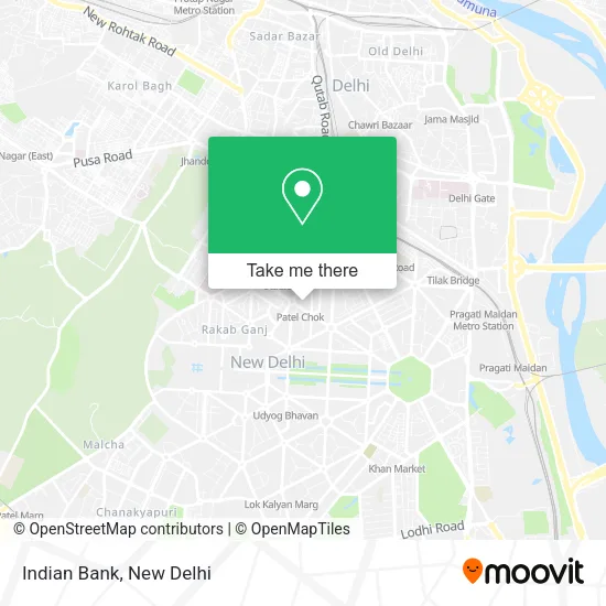 Indian Bank map