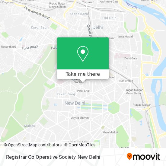 Registrar Co Operative Society map