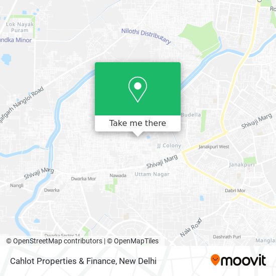 Cahlot Properties & Finance map