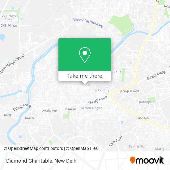 Diamond Charitable map