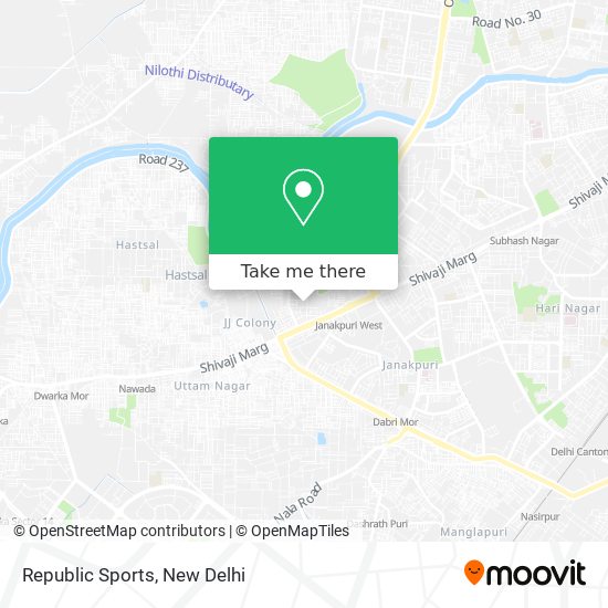 Republic Sports map