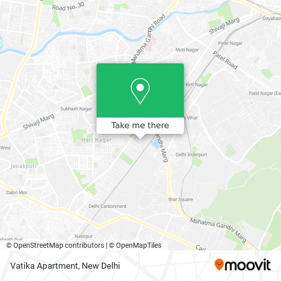 Vatika Apartment map