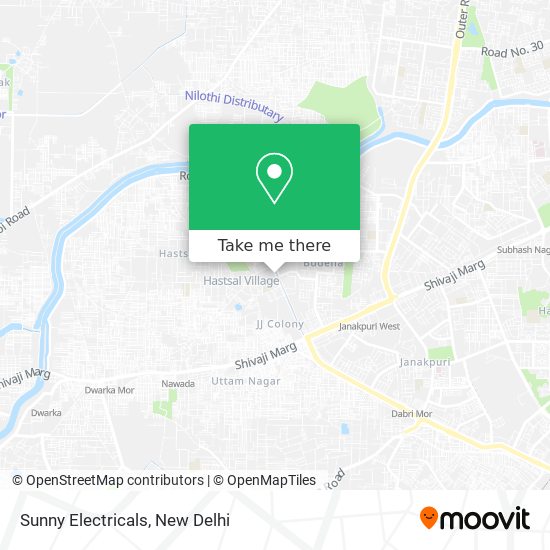 Sunny Electricals map