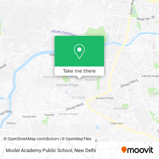 Model Academy Public School map