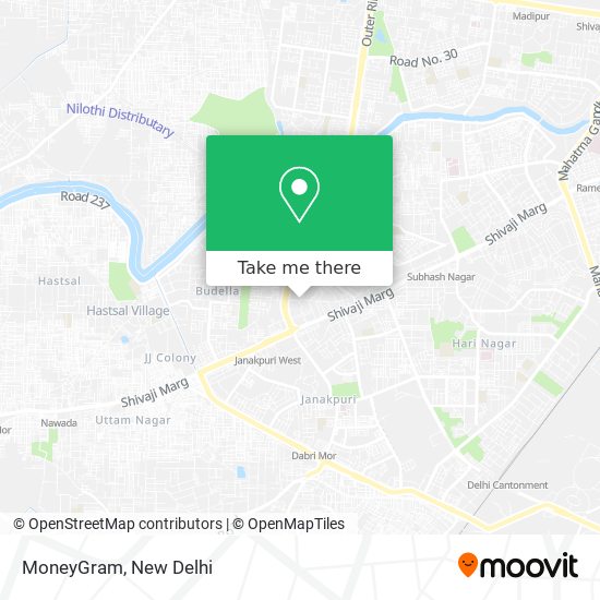 MoneyGram map