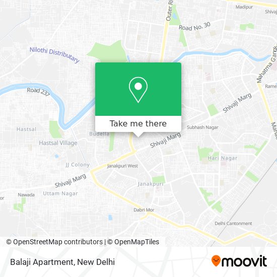 Balaji Apartment map