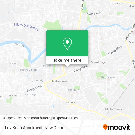 Lov Kush Apartment map