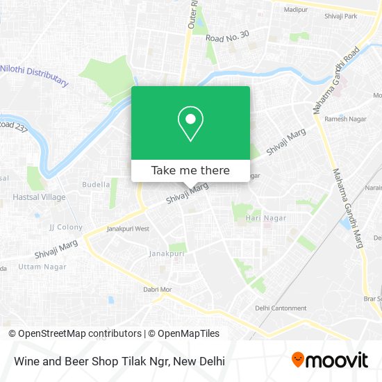 Wine and Beer Shop Tilak Ngr map