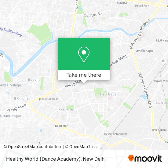 Healthy World (Dance Academy) map