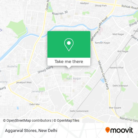 Aggarwal Stores map