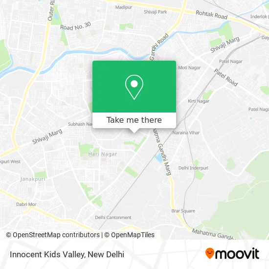 Innocent Kids Valley map