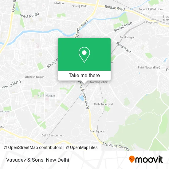 Vasudev & Sons map