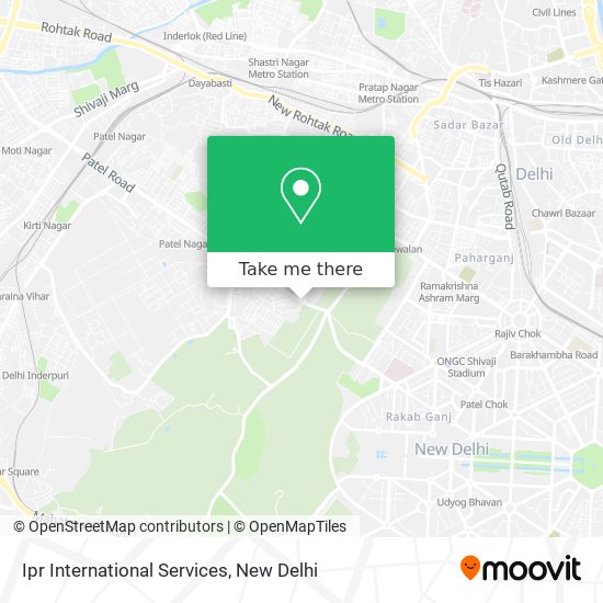 Ipr International Services map