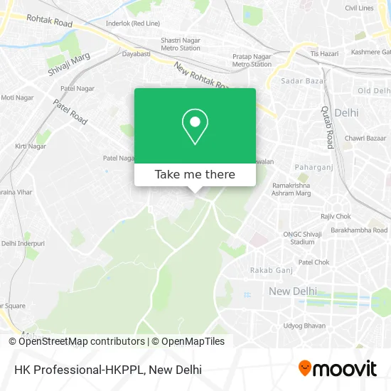HK Professional-HKPPL map