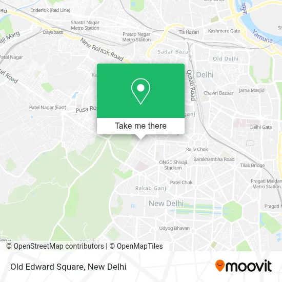 Old Edward Square map