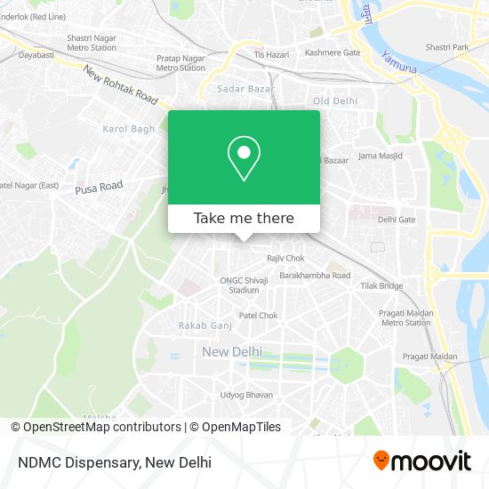 NDMC Dispensary map