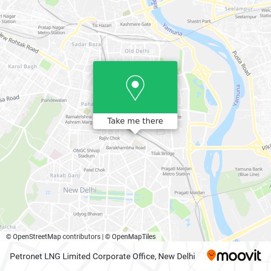 Petronet LNG Limited Corporate Office map