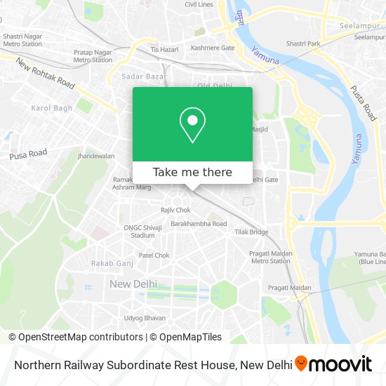 Northern Railway Subordinate Rest House map