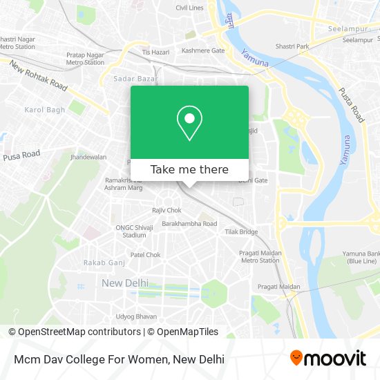 Mcm Dav College For Women map