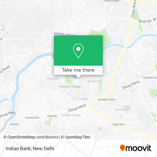 Indian Bank map