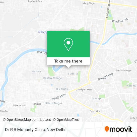 Dr R R Mohanty Clinic map